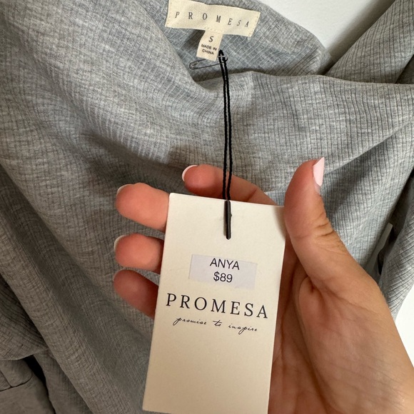 Promesa BBWT off the shoulder long sleeve bodysuit - Picture 3 of 5